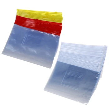 40шт найлонови торбички с цип слайдер и притежател на файлове за хартия с формат А5