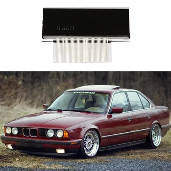 LCD дисплей за измерване на скоростта на автомобила + лентов кабел за BMW E34 1988-1995
