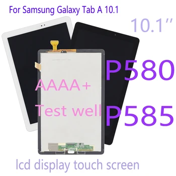 10,1'Для Samsung Galaxy Tab A 10,1 SM-P580 SM-P585 P580 P585 LCD Сензорен дисплей Дигитайзер В Събирането на Резервни Части