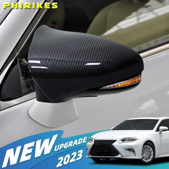 Автомобилни Странични Капаци Огледала за обратно виждане За Lexus IS ES GS и LS CT RC F-Sport IS200 IS250 IS300 IS350 2014-2020 Допълнителни Капачки на Огледала