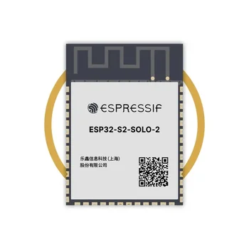 2.4 Ghz WiFi Модул за серия ESP32-S2 от Espressif Оригиналната одноядерная 32-битова антена на печатни платки с капацитет 4 MB с 40 контакти ESP32-S2-SOLO-2