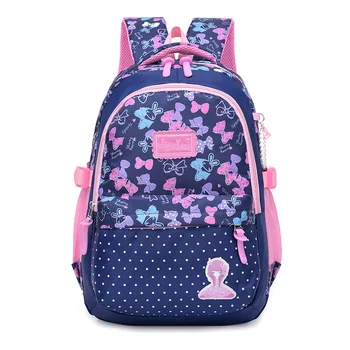 Училищна чанта за ортопедията в стил принцеси за момичета, чанта за книги, ученически чанти, Сладко училище раница за учениците в началните класове