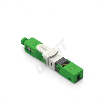 Един режим оптичен быстроразъемный конектор FTTH UNIKIT ESC250D SC APC UPC SM Optic Fast Connector