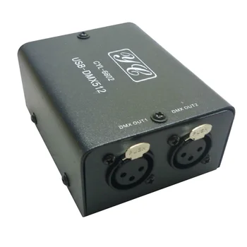 512-канален led лампа USB DMX DMX512 DMX-модул за осветяване на сцена, контролер за осветление на сцената, мини-декодер