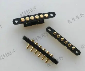 Безплатна доставка За пружинен гилзата POGOPIN 6PIN кабел за зареждане тест сонда матрицата Наперстковая антена наперстковая пружина на иглата