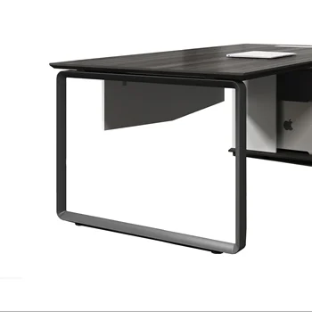 Компютърна маса на нов стил на 2021 г., на Работно Място за 6 Души, Метални Маси за офис Мебели