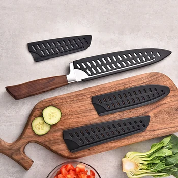 Пластмасова Сабя Черен Пластмасов Защитен Калъф За Нож Кухненски Нож за Капак на Ножа 8 Инча