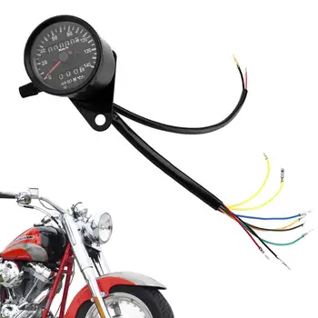 Ретро измерване на Скоростта на мотоциклета, Механичен цифров Дисплей, Модификация сензор за измерване на скоростта, Аксесоари Кръгла Дизайн Със завъртане