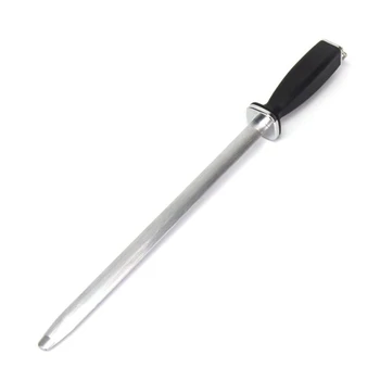 2 елемента 10-инчов професионален пръчка за заточване на ножове-готвач, диамантена заточная пръчка, хонинговальная стомана за нож