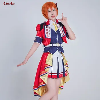 Нов cosplay-костюм LoveLive Hoshizora Рин на 9-та годишнина на Възкресението μ, Концерт рокля за изказвания, дрехи за ролеви игри, дрехи за партита