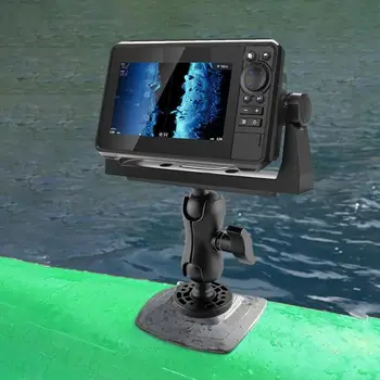 гореща разпродажба, завъртащо се шаровое определяне на 360 градуса, морски каяк, електронен сонар, основа за закрепване на fishfinder, GPS-табела, на въртящата се поставка за лодки