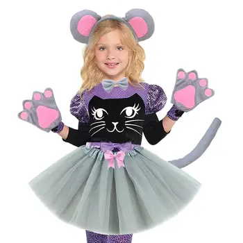 Костюм на мишката, за cosplay, подпори, комплект аксесоари за костюми за Хелоуин, детски костюм на мишката, комплект аксесоари за костюми пакета