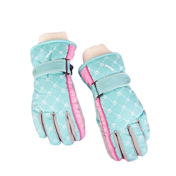 Зимни Снежни ръкавици Водоустойчив детски ски ръкавици Улични детски ръкавици без пръсти за момчета и момичета Минерални ръкавици за колоездене, ски