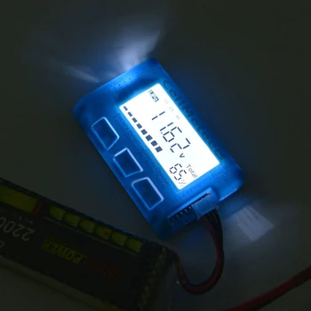 Цифров Измерител на капацитет на батерията CellMeter RC CellMeter8 2-8 S 4-8 S Серво LiPo Li-lon Нимх Тестер на батерията RC CellMeter7