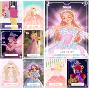 Розова Картичка Принцеса Скандинавски Плакат С Изображение, Момичета Домашен Подарък Стенно Изкуство Платно За Боядисване На Стенни Картини За Вашия Интериор На Хола, Без Рамка