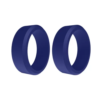 Популярни мъжки и дамски силиконови стръмни пръстени 8 мм, Силикон годежен пръстен, Екологично Спортно пръстен на открито x2 7