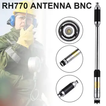 RH770 Антена BNC Антена за радиостанция 144/430 Mhz 3,0 / 5,5 дБи 20 W Телескопична антена HT /скенер