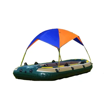 Надуваема лодка за 2-ма души, Каяк, Навес, Сенник, Тента от Слънцето, Водоустойчив палатка, Защита от ултравиолетови лъчи, Комплекти сенници за риболов и пикник с лодка