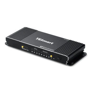 Висококачествени KVM Switch TESmart hdmi usb с поддръжка на 4k @ 60hz L/R Аудио С Эмулятором EDID 1in 4 out 4-портов HDMI KVM Превключвател