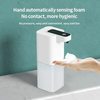 Автоматично индуктивен опаковка сапун за измиване на пяна, Умен телефон за измиване на ръцете, захранващи сапун, захранващи алкохол за измиване