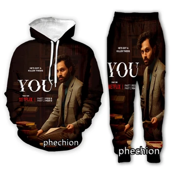 phechion Нова мъжки/дамски дрехи, с 3D-принтом сезон 4, модни hoody с дълъг ръкав, блузи, Спортни, ежедневни панталони Z183