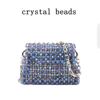 Индивидуални Блестящи Кристални бижута, портфейли, каменни мъниста, уютна Дизайнерска луксозна чанта, Малка в чантата си за вечеря, чанти през рамо