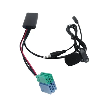 Автомобилна стерео Bluetooth 5.0 Аудио Музикален адаптер Телефонен разговор Високоговорител AUX-IN ISO 6Pin за радио Renault