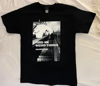 Промо риза Squarepusher Голям сигнал деформация Beatink Japan Aphex Twin Rephlex
