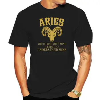Мъжки t-shirt най-Добрата Aries d, Ти слез от ума, модна тениска, на новост, дамска тениска