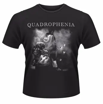 Най-добрите Тениски От 100% Памук За Мъже The Who Quadrophenia С Кръгло деколте И къс ръкав