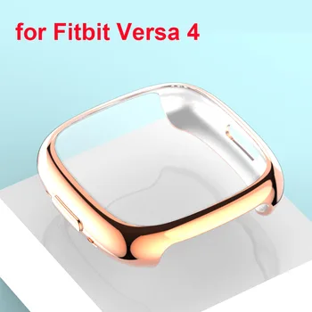 Седалките за Fitbit Versa 4, защитно фолио за екрана, пълна защита TPU HD за Fitbit Versa 4, аксесоари за седалките 2022