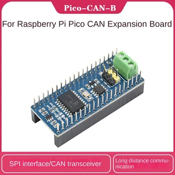 Такса за разширяване на Waveshare Pico CAN За Комплекти Разширителни карти Raspberry Pi Серията Pico със SPI-интерфейс за връзка на дълги Разстояния