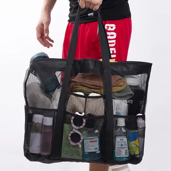 Лятна Голяма плажна чанта за кърпи Окото Здрава чанта Играчки Органайзер Водонепроницаемое бельо Чанта за съхранение на плуване