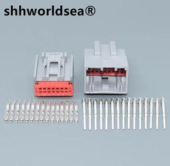 shhworldsea 16pin автоматична изход конектор DSP автомобилен усилвател на мощност Lincoln