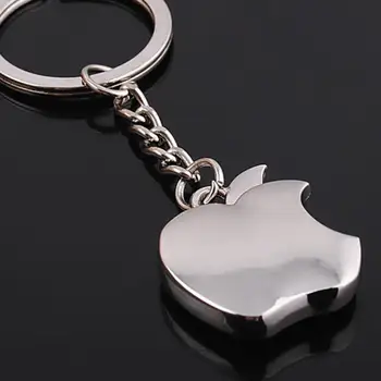 Модерен Метален ключодържател Apple от с сплав, креативни подаръци, ключодържател Apple, ключодържател, ключодържател LX8533