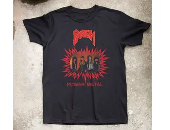 Pantera - черна тениска с пауър-метална албум на S-5Xl