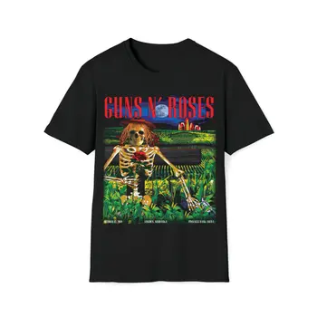 Риза от мек памук унисекс. Guns N Roses. Линкълн, Небраска 2019