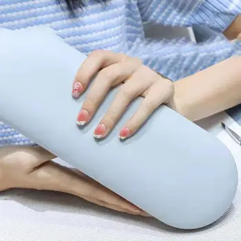 Подлакътник за нокти Компактен, лесно моющийся, дебели акрилни нокти, мека възглавница за ръце, технологията маникюр