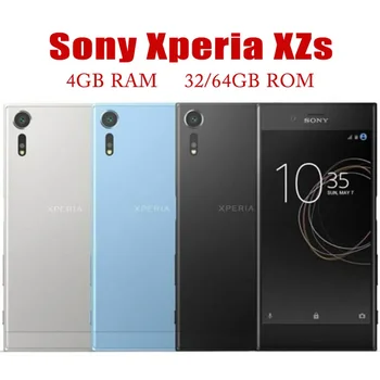 Мобилен телефон Sony-Xperia XZs, Отключени Android смартфон Bar, NFC, е 5.2-инча, 4 GB RAM, 32 GB ROM, Snapdragon 820, G8231, G8232