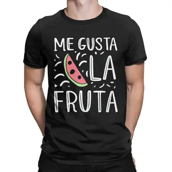 Me Gusta La Fruta Испания, Испанска Тениска Espana, Мъжка Тениска I like Fruit, 100% Памук, през Цялата Деколте, Риза С къс ръкав, Облекло