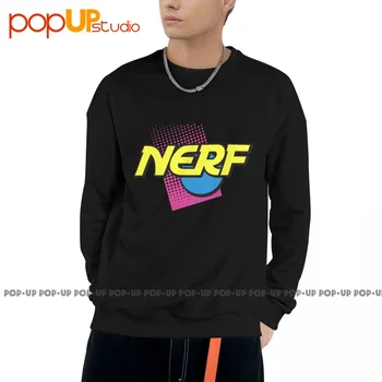 Hoody С Логото на Nerf на 90-те години, Пуловери, Ризи Vtg Design Fashion, Бестселър